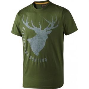 Fading stag bottle green melange